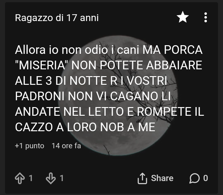 Non vedo il tag 