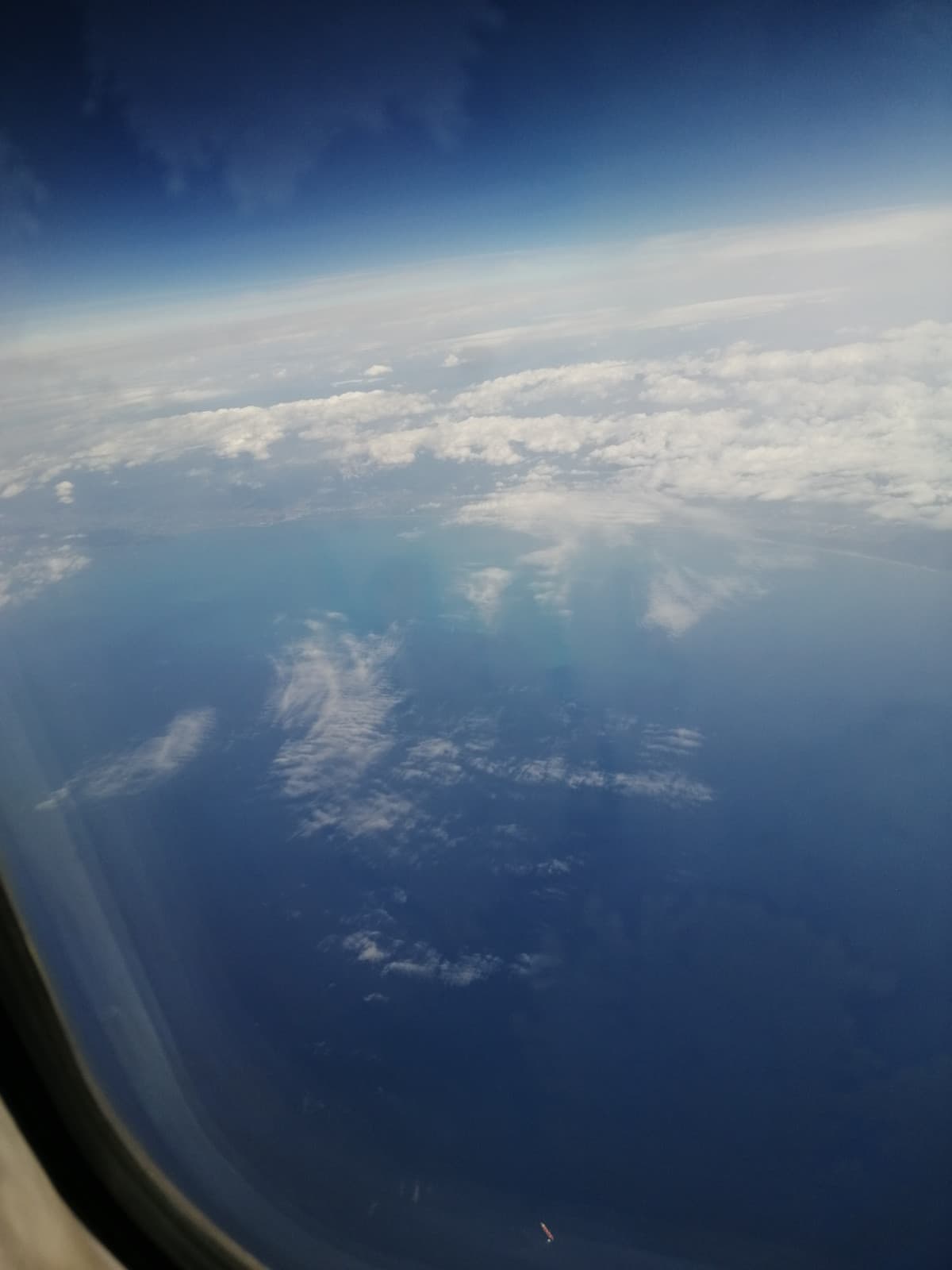 Beccatevi una foto fatta in aereo mentre io mi lamento qua sotto