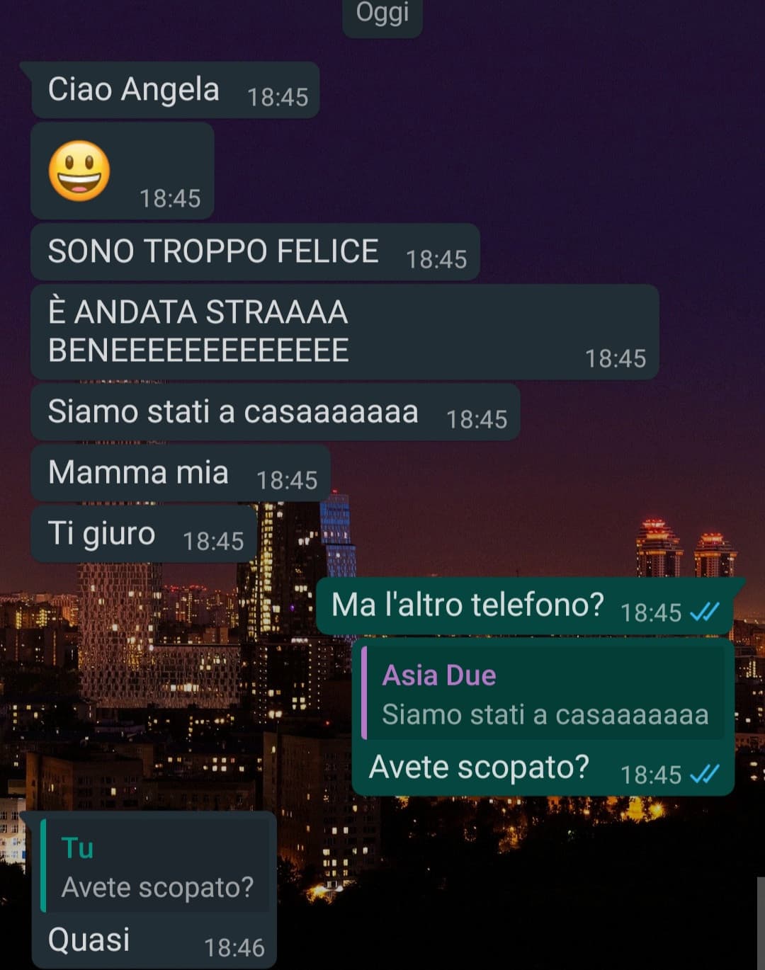 Allora è andata stra male