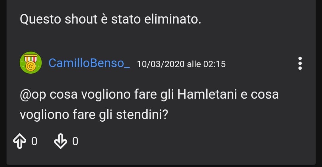 Oddio qualcun altro se lo ricorda? C'era un utente (non so se ci sia anche adesso) che si chiama Hamlet e aveva creato la sua religione sul sito, così altri utenti ne hanno create 