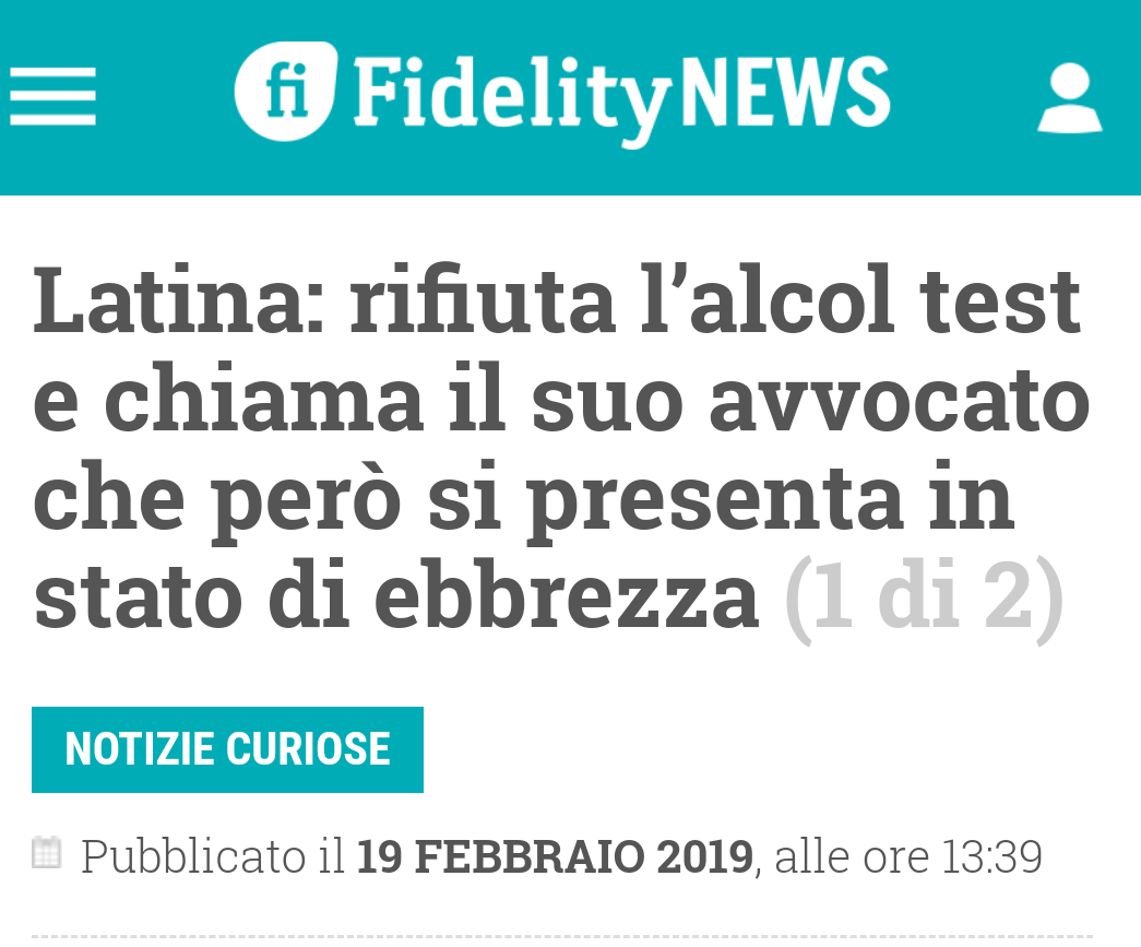 Vabbè, dopo questa... ???