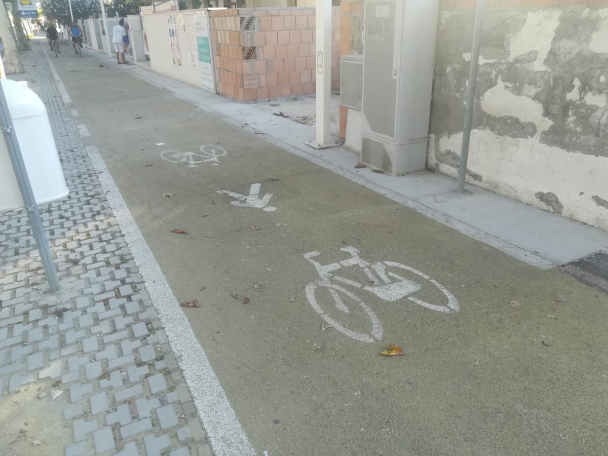 MA MI SPIEGATE COME SI FA A FARE UN'UNICA PISTA PER I PEDONI E LE BICI?