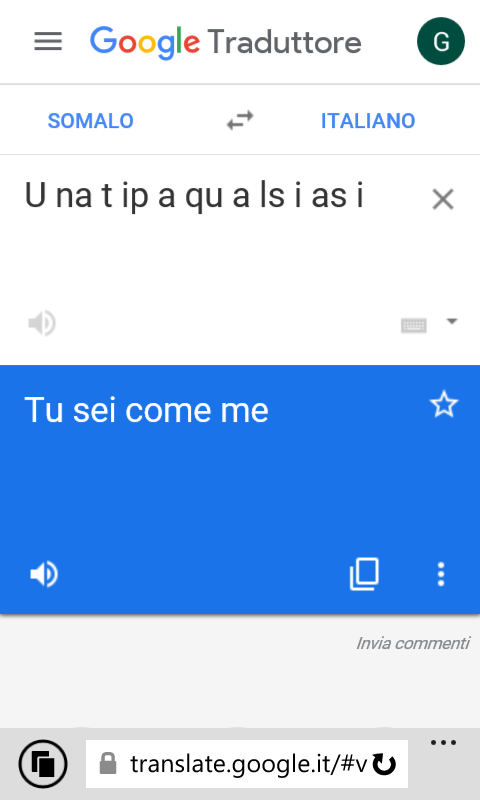 AHAHAHA ADORO IL SOMALO