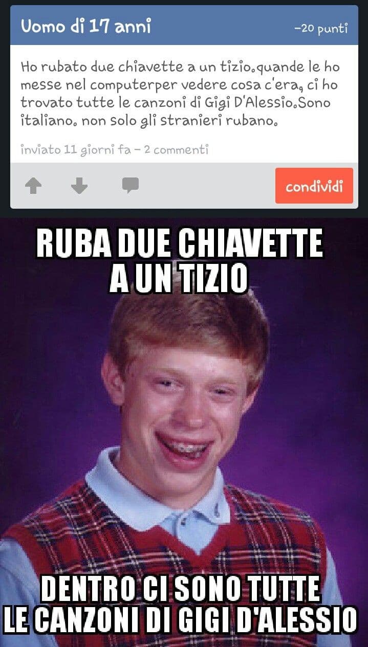 Perché guardo brutte meme quando invece devo dormire per scuola?