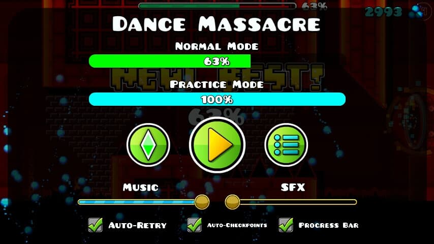 Dance Massacre 63%; (Progress #2)