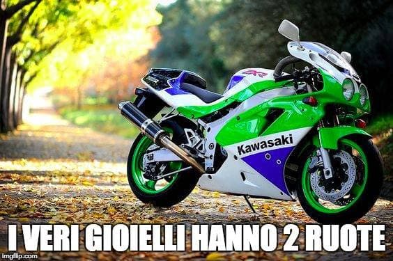 Un gioiello è già in garage...chissà che ne arrivino altri ? Kawa nel ?