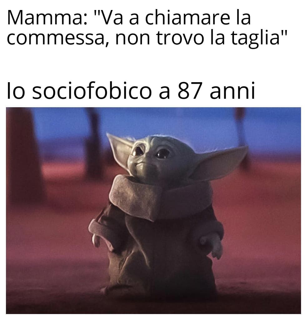 Non sono pronto ☹️