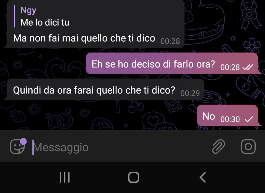 Ho sonno però 