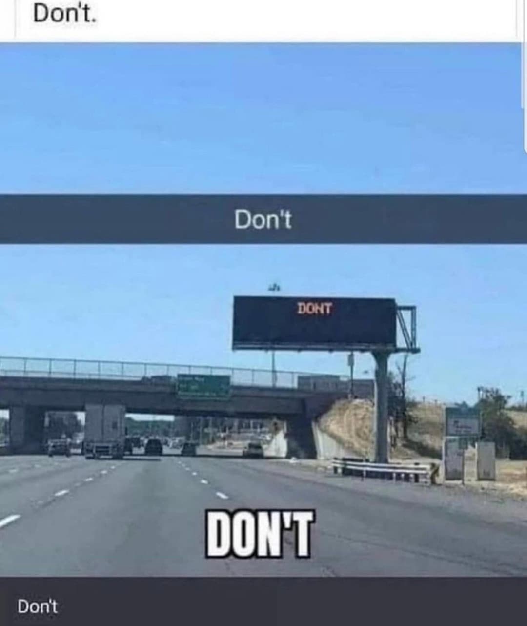 Don't