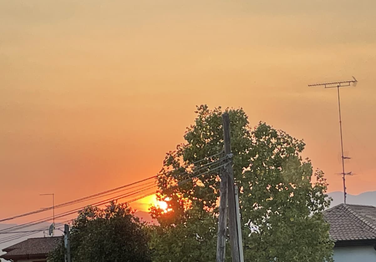 Le giornate lentamente (ma neanche troppo, -2 minuti al giorno) si stanno accorciando 