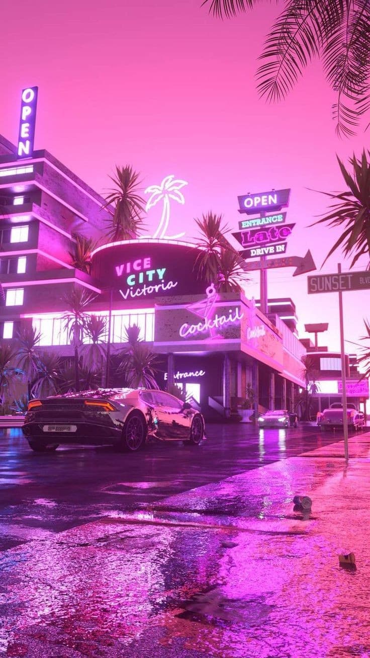 tornare a casa la sera quando piove con il buio e le luci delle macchine e dei lampioni mi da synthwave vibes