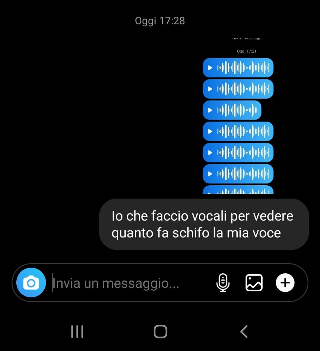 I miei profili fake servono solo per questo