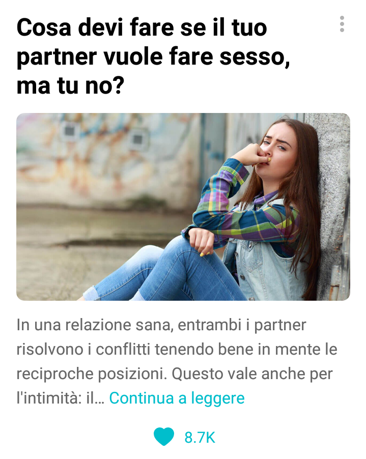 Dovrebbe essere ovvio, ma non lo è abbastanza direi.