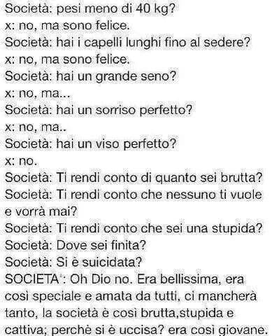 Una triste verità 