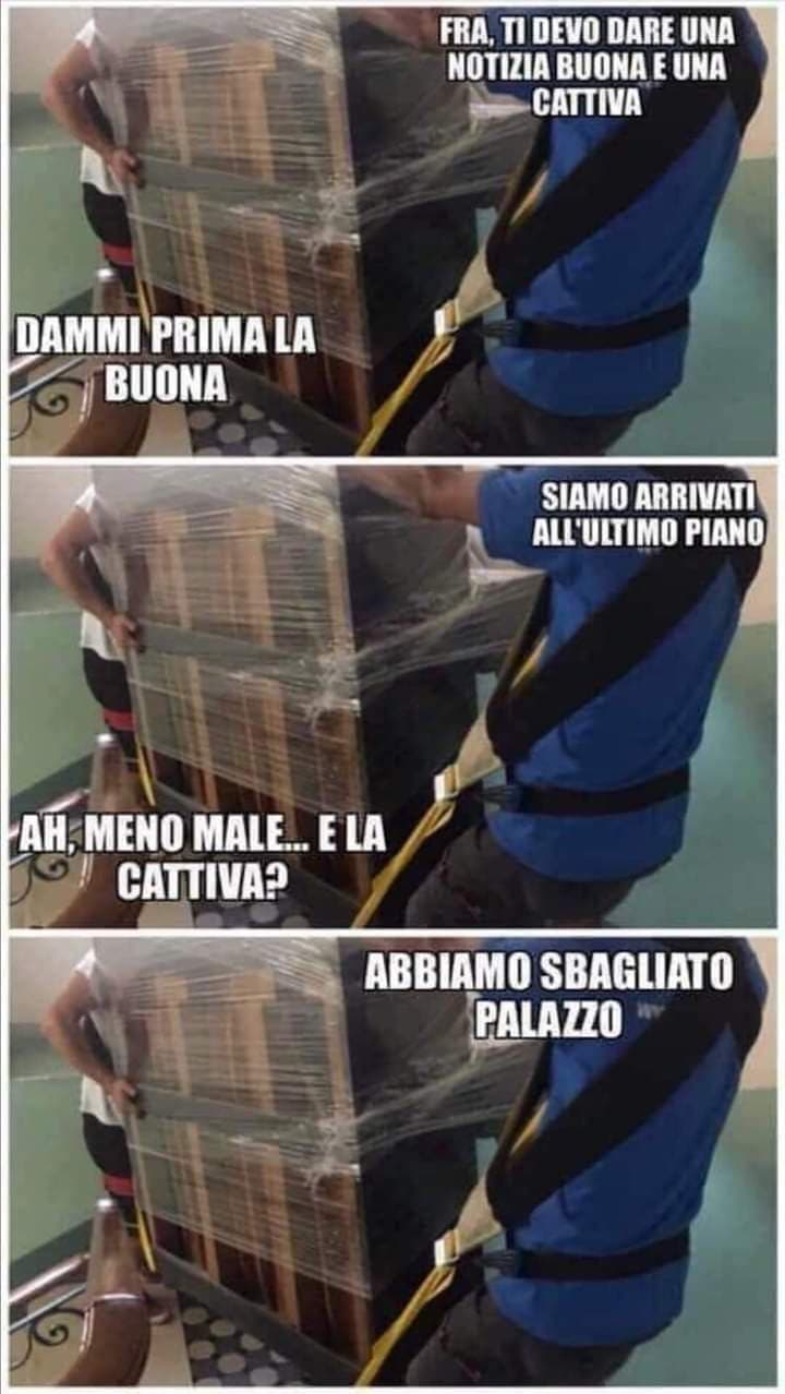 Poverino,mi fa stare male pure a me  pensa lui??