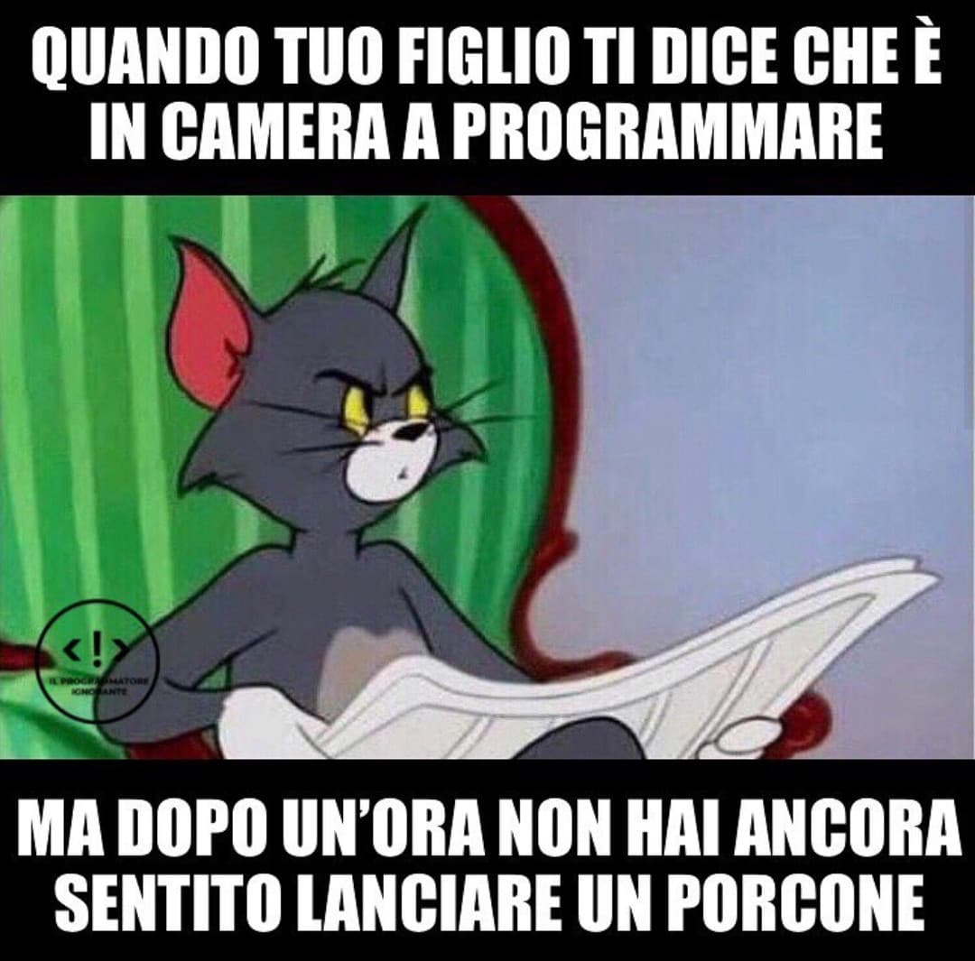 È ora di controllare. 