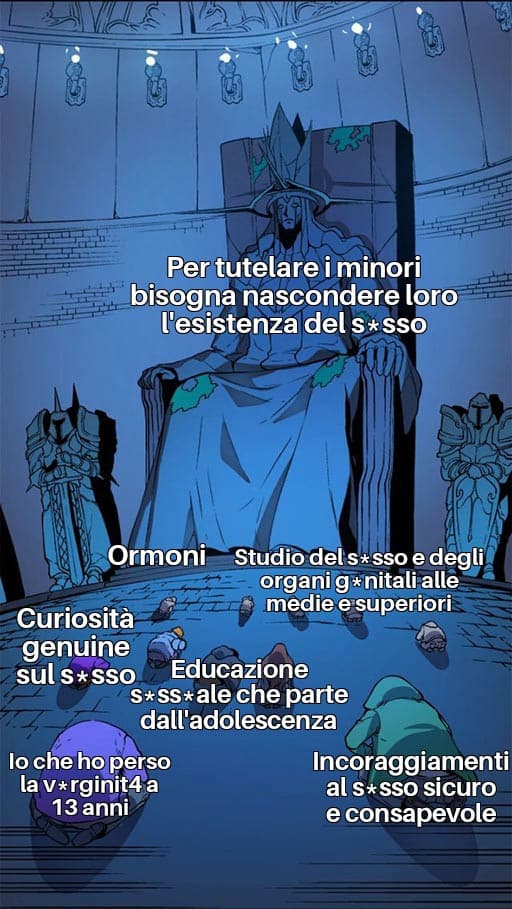 Tutalere? A parer mio, questo fa tutto meno che tutelare. Non vengono protetti da nulla... Sinceramente non capisco il senso di vietare contenuti di s*sso all'età del s*sso... Qualcuno mi spiega?