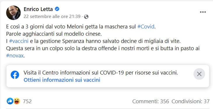 Indovinate cosa mi ha spinto a votare la Meloni