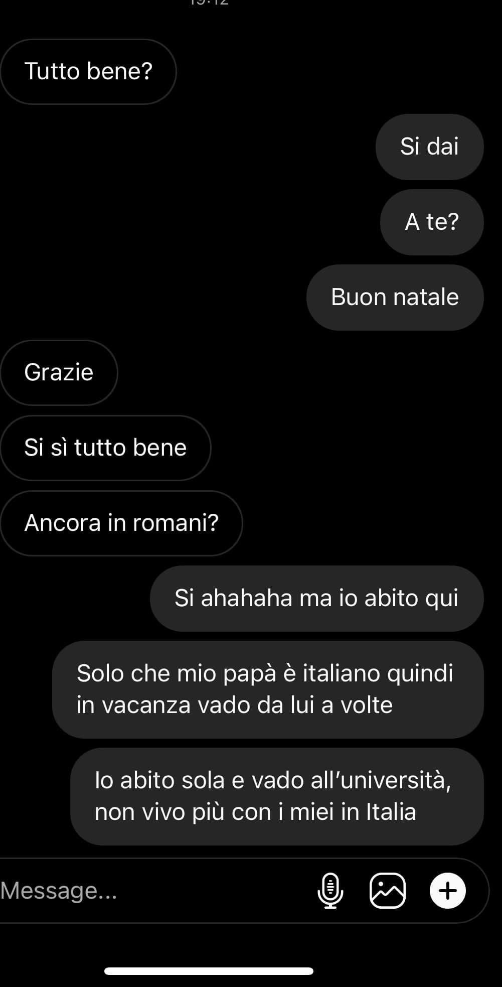 Non il mio ex Di quando avevo 15 anni? ?