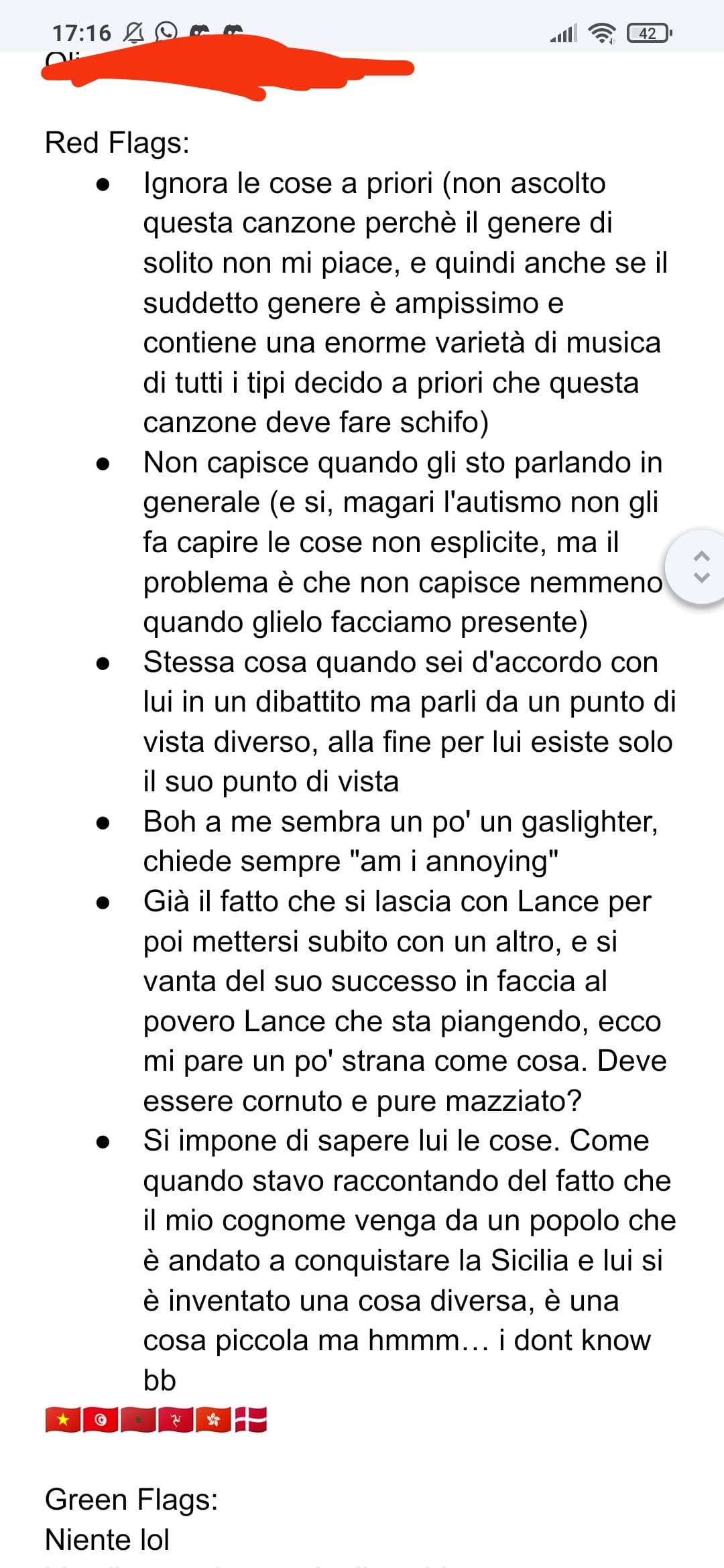 Ragazzi secondo voi mi dovrei distaccare da una persona cosí?