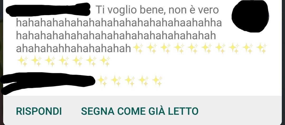 Ci sono rimasta male >:(