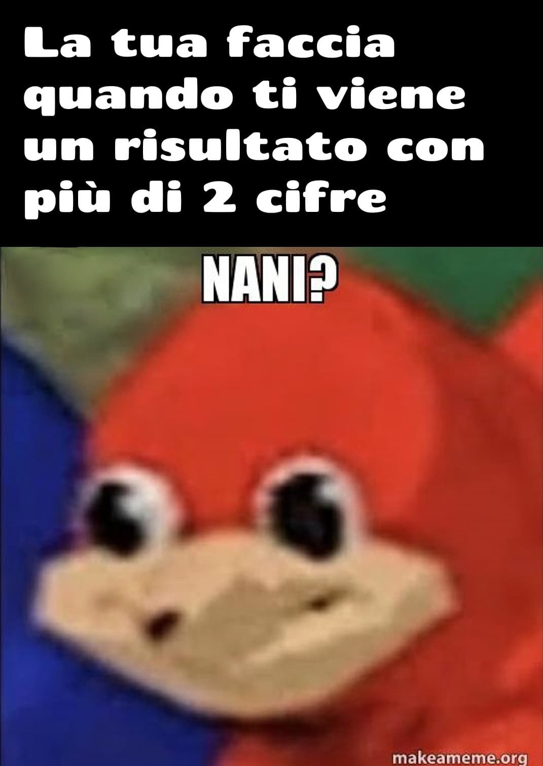 "perché questo numero è così alto in questa frazione?" 