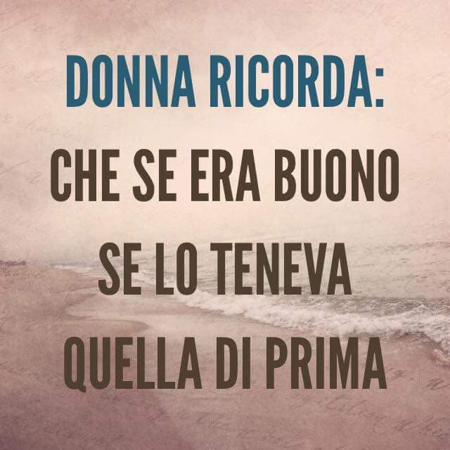 Che tristezza vedere su Facebook la maggioranza delle donne dare ragione a sta foto. Sarà perché le persone d’età dei nostri genitori sono ignoranti e arretrate 