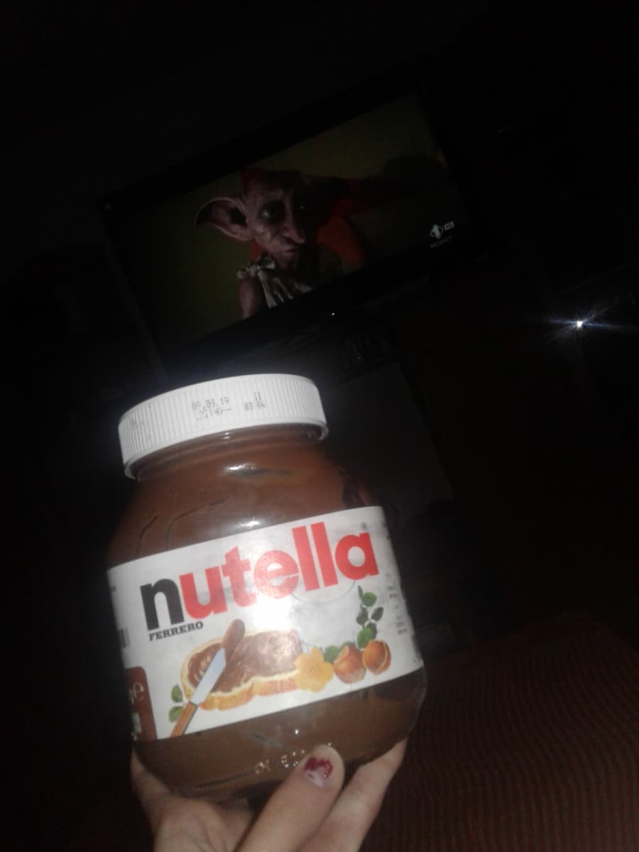 Nutella+harry potter??!?❤ buona visione??❤?