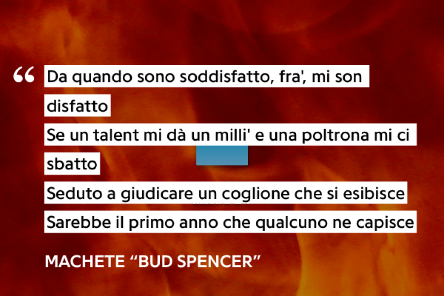 Questa frase è una delle più simboliche di MM4