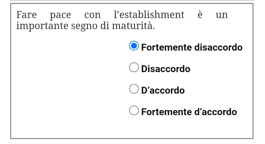 sono una donna immatura ?