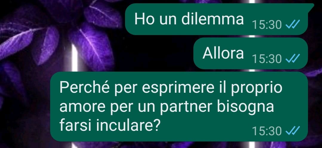 Qualcuno che sa?