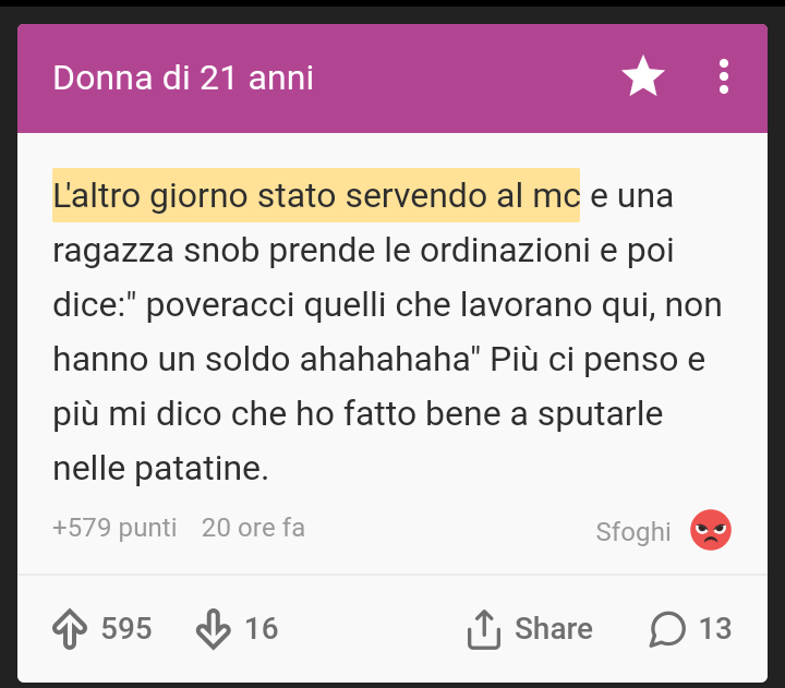 Cosa non si fa per avere più punti...