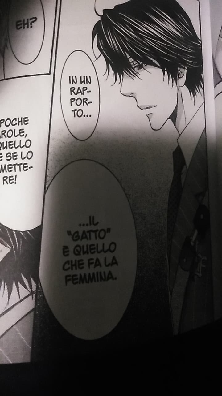 'sto manga è pure sessista ??