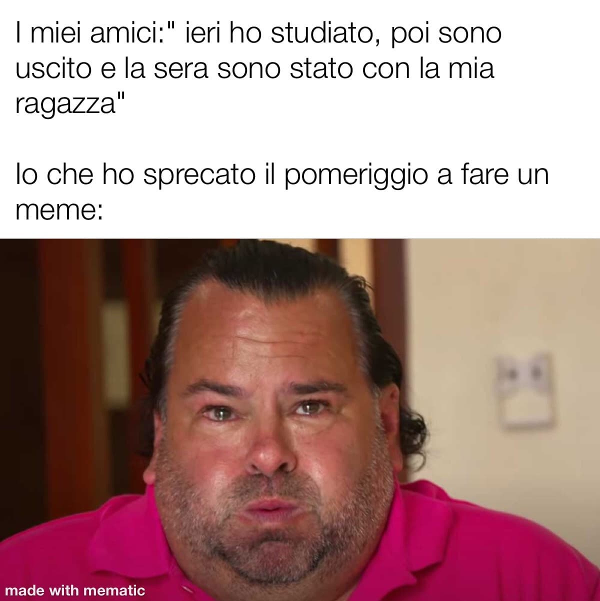 Che poi non è neanche tanto sprecato