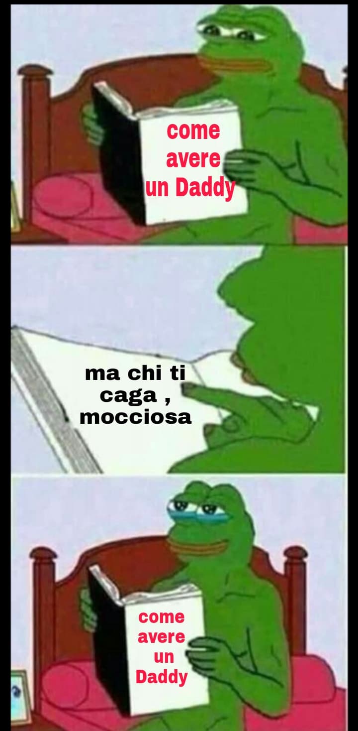 fatto by me.  la triste realtà ?