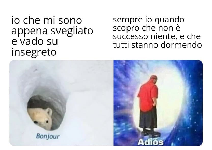 Oggi i notturni sono pochi