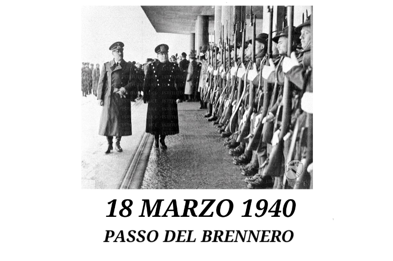 18 Marzo 1940, Passo del Brennero 