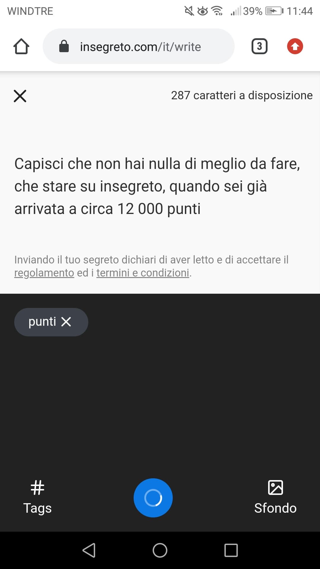 Non me lo fa pubblicare