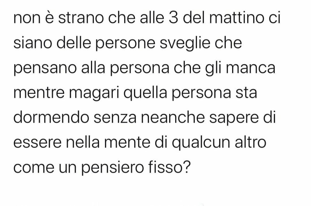 Io sono la persona che dorme