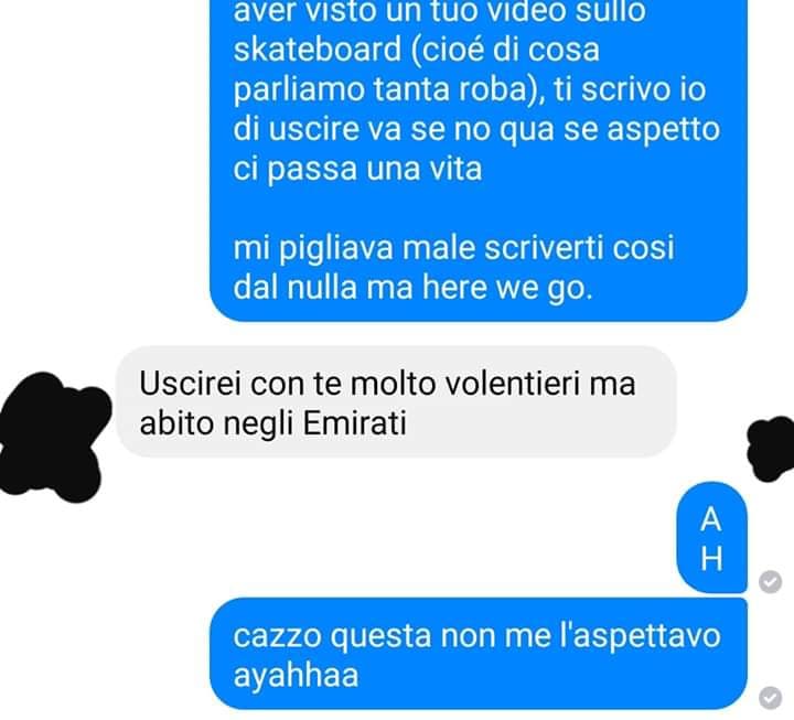 Bhe peró non ha detto "NO" del tutto dai HAHAHAHAH
(pensavo fosse li in vacanza) 