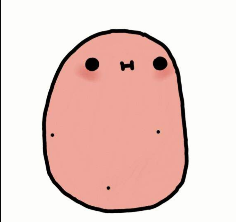 Kawaii potato