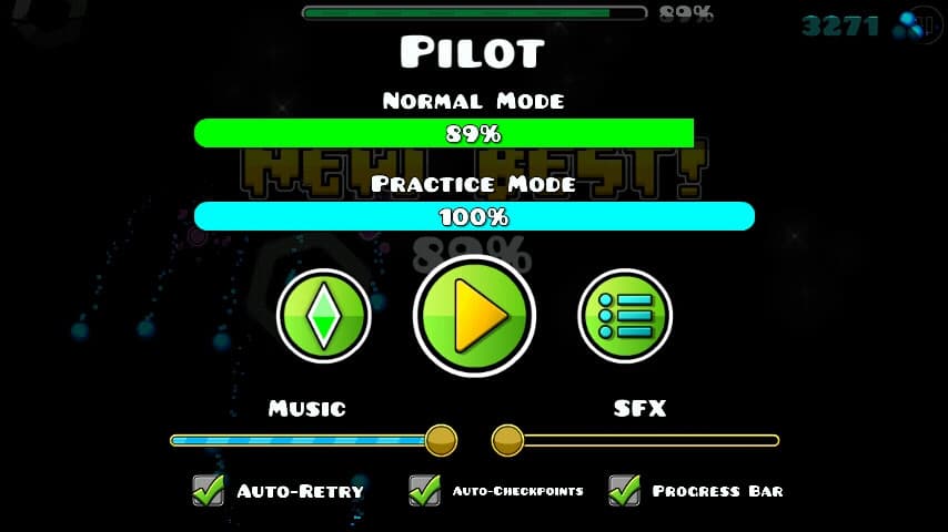 Pilot 89% (Weekly Demon)