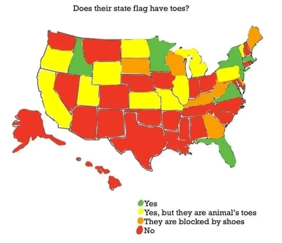 Gli americani si divertono a fare cartogrammi interessanti