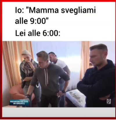 qualsiasi mamma italiana essere tipo: