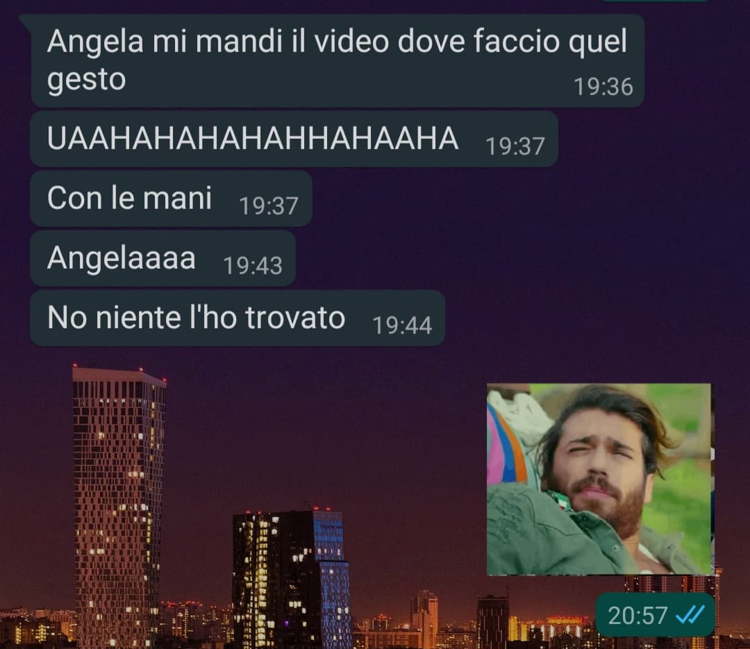 Raccontatemi qualcosa di interessante 