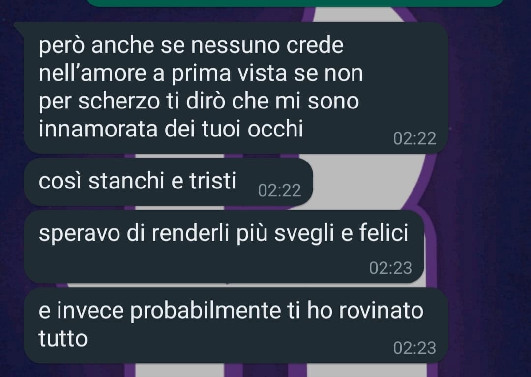 Sì chiude quest'altro capitolo. Fa abbastanza male