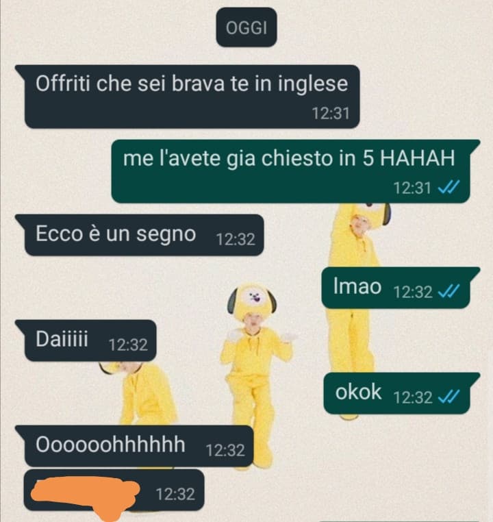 Oggi la prof di inglese ha deciso di interrogare e quando le abbiamo detto che non ci aveva avvisato ha riposto con " si mi sono dimenticata ma tanto dovevate studiare comunque" 