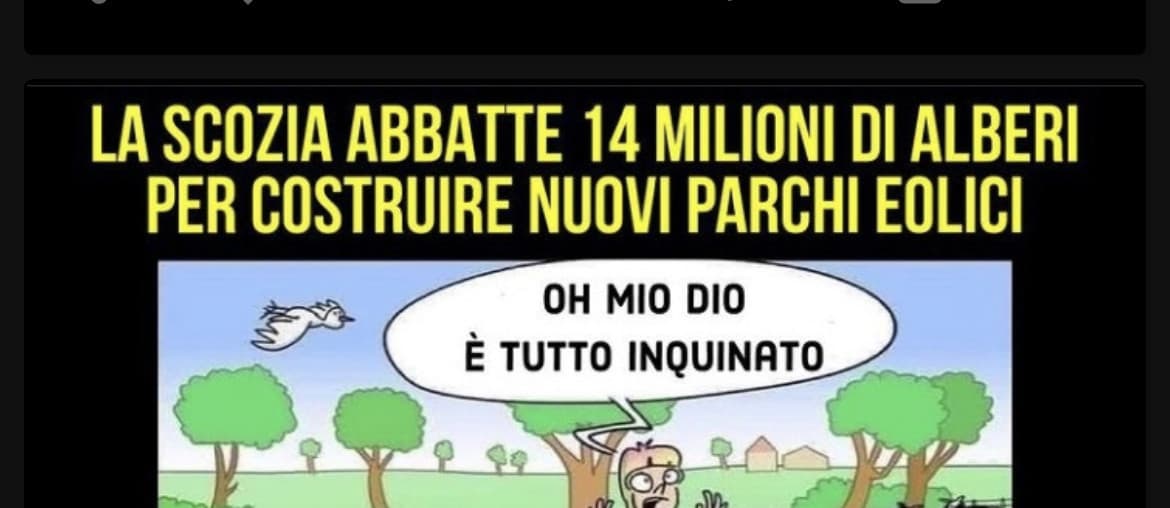 Se per qualcuno di voi questa qui è una notizia su cui fare un ragionamento è magari dice “ecco, la Scozia è cattiva ???” devo dirvi che non siete ritardati, ma peggio. Si parla tanto di fake news, ma pure le notizie scritte così sono spazzatura del web. 