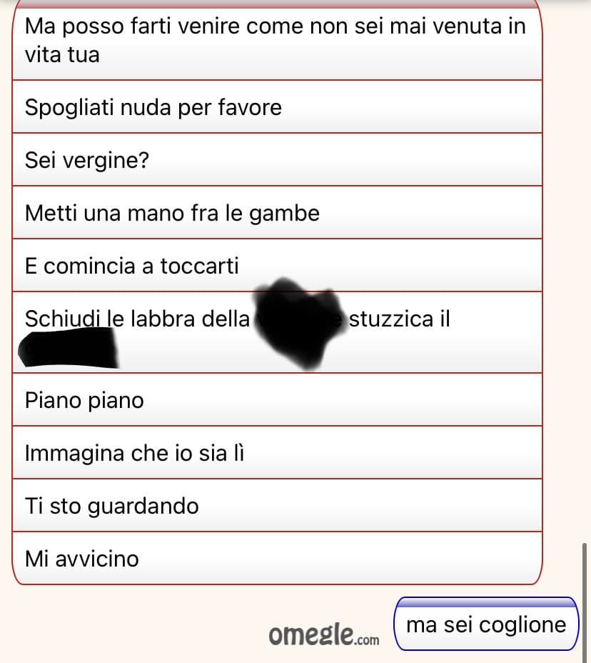 RAGA HO TROVATO STO SCREEN DI DUE ANNI FA DI UN TRENTOTTENNE CHE ERA CONSAPEVOLE DELLA MIA ETÀ PAZZO