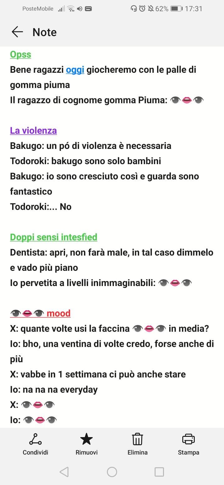 Vi esco il mio blocco note